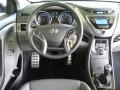 Gray 2013 Hyundai Elantra Coupe SE Dashboard