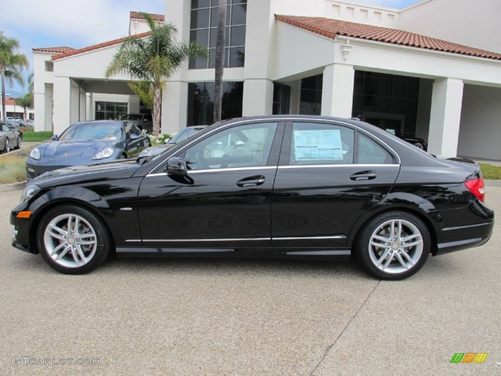 Black 2013 Mercedes-Benz C 250 Sport Exterior Photo #68846181