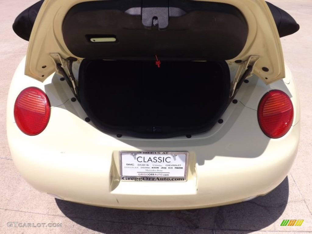 2005 New Beetle GLS Convertible - Mellow Yellow / Black photo #20