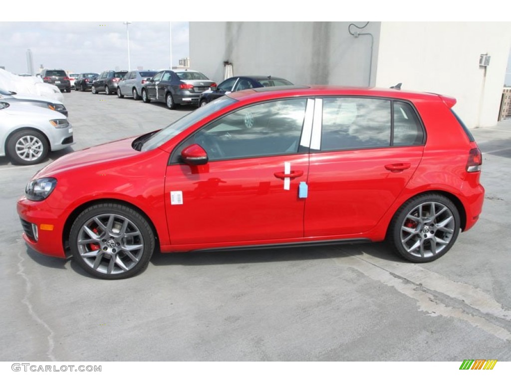 Tornado Red 2013 Volkswagen GTI 4 Door Exterior Photo #68848044