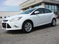 2012 Oxford White Ford Focus SEL 5-Door  photo #2