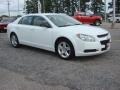 Summit White - Malibu LS Sedan Photo No. 8