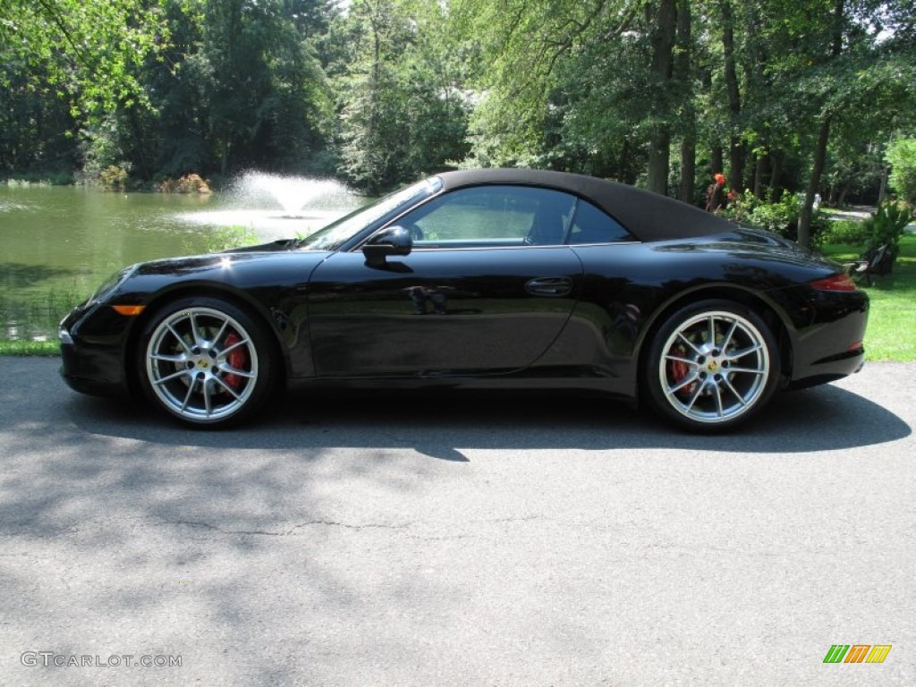 Black 2012 Porsche New 911 Carrera S Cabriolet Exterior Photo #68850396