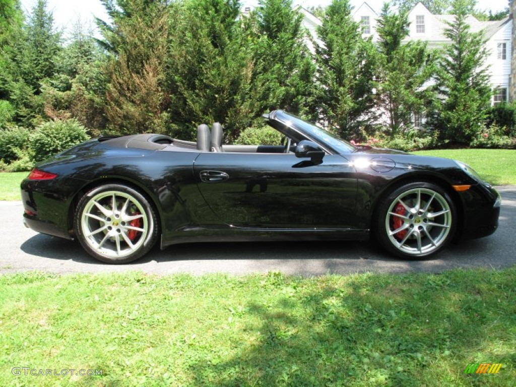 Black 2012 Porsche New 911 Carrera S Cabriolet Exterior Photo #68850438