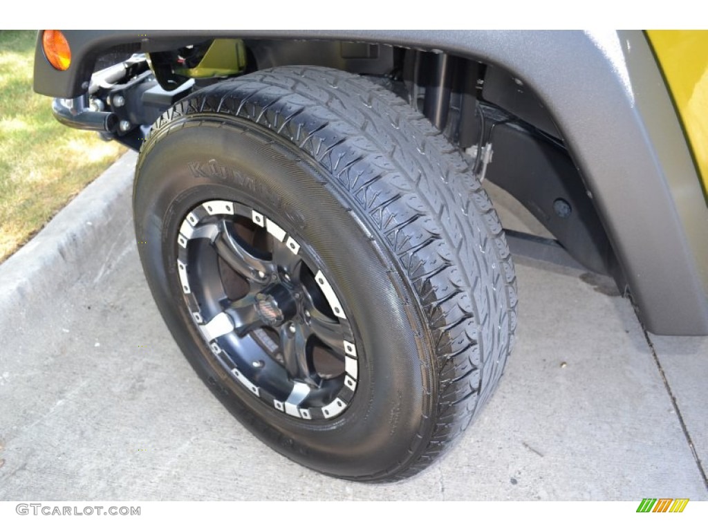 2007 Jeep Wrangler Unlimited X Custom Wheels Photos
