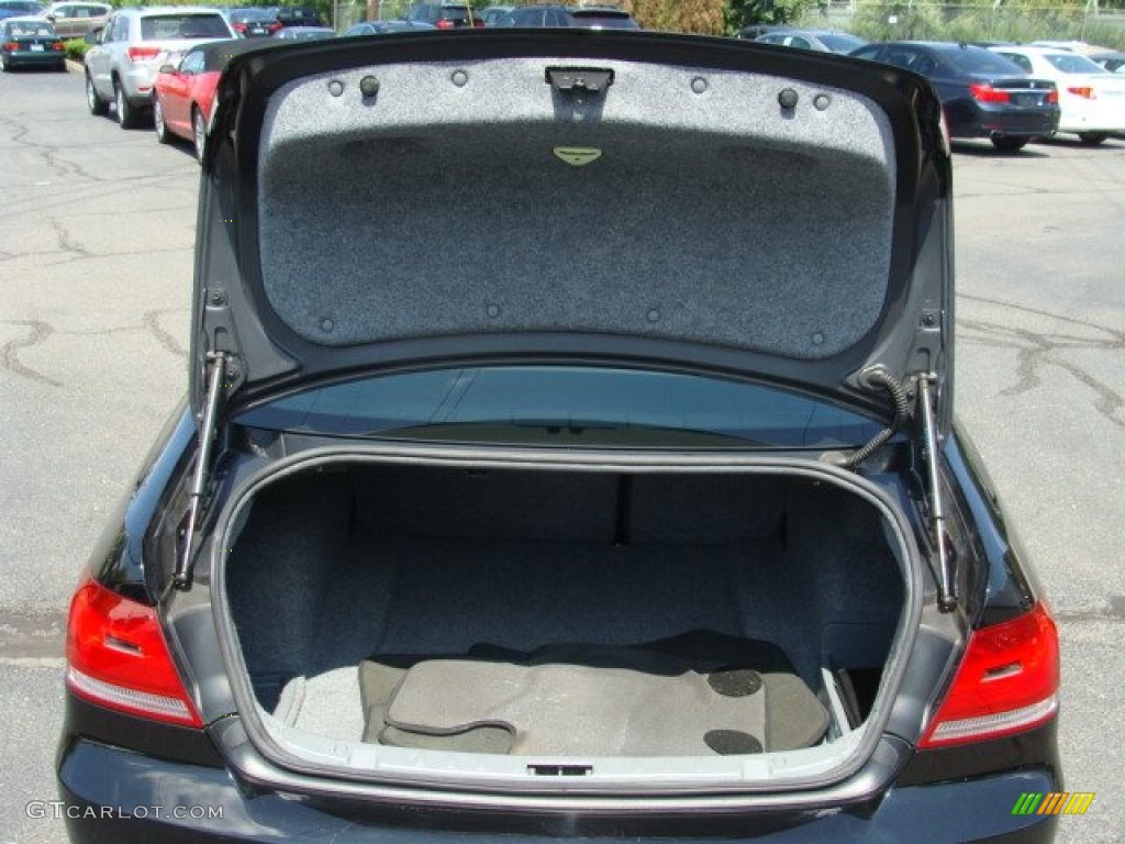 2008 3 Series 335xi Coupe - Jet Black / Black photo #14