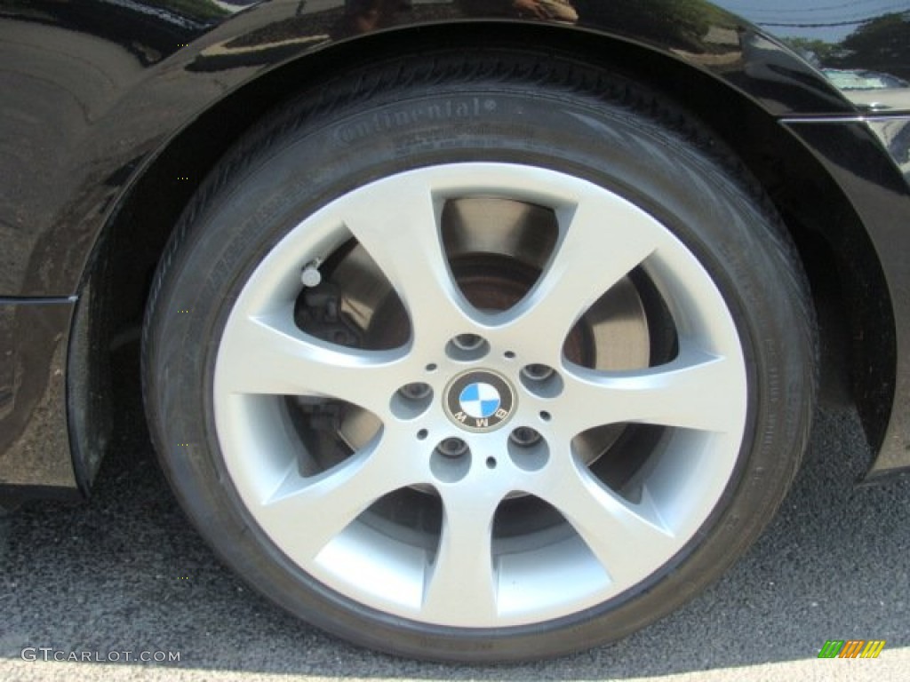 2008 3 Series 335xi Coupe - Jet Black / Black photo #15