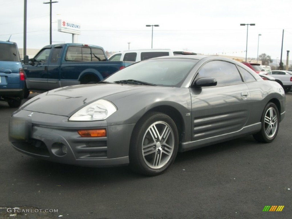 2003 Eclipse GTS Coupe - Titanium Pearl / Midnight photo #5