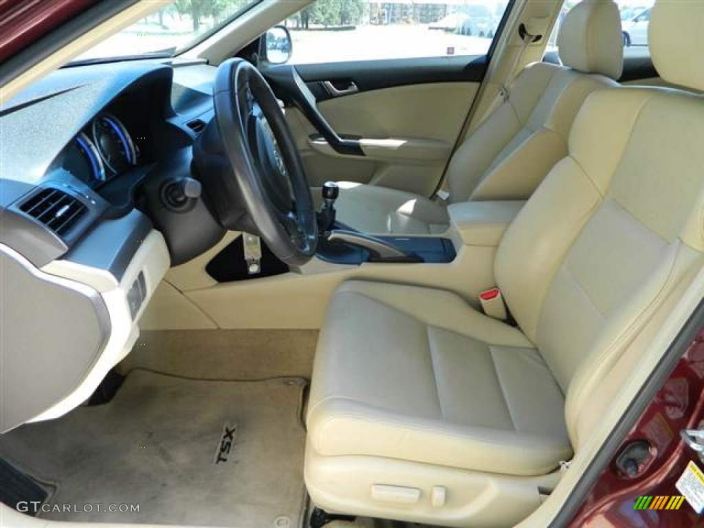 2009 Acura TSX Sedan Front Seat Photo #68852496