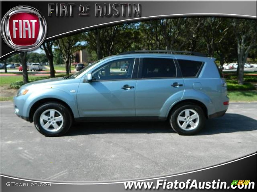 2007 Outlander LS - Aqua Metallic / Black photo #1