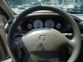 2004 Dodge Stratus Taupe Interior Steering Wheel Photo