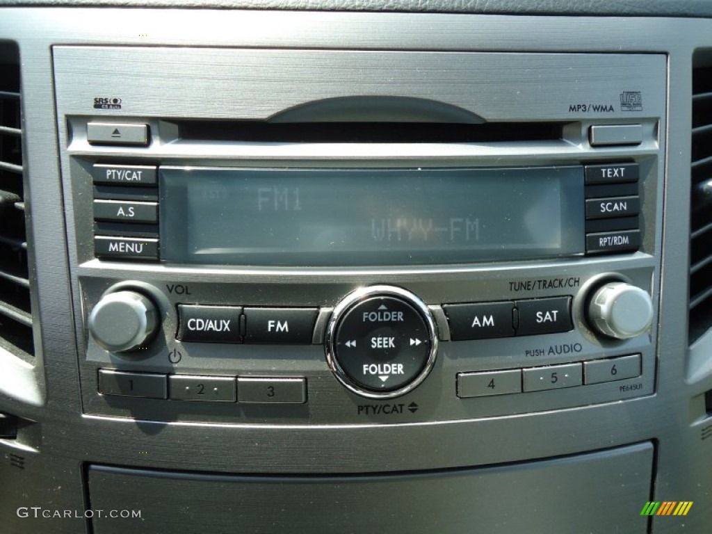 2010 Subaru Outback 2.5i Premium Wagon Audio System Photo #68852955
