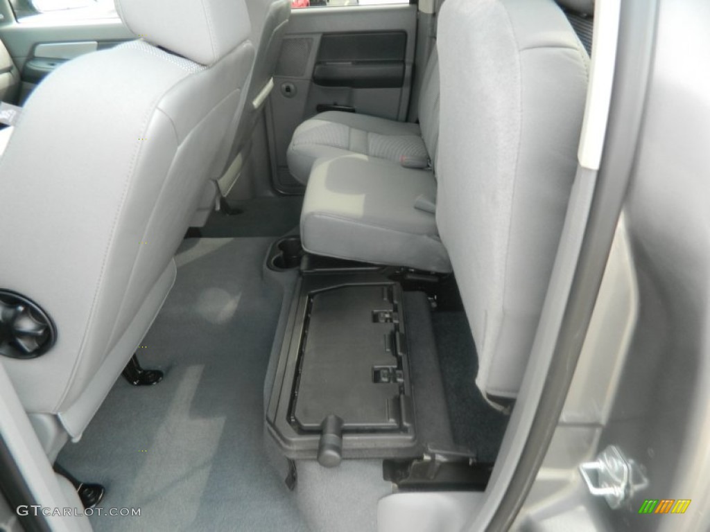 2008 Ram 1500 Big Horn Edition Quad Cab 4x4 - Mineral Gray Metallic / Medium Slate Gray photo #16