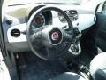 Tessuto Grigio/Nero (Grey/Black) 2012 Fiat 500 Pop Dashboard