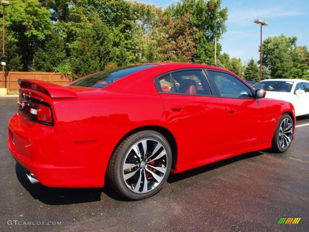 Redline 3-Coat Pearl 2012 Dodge Charger SRT8 Exterior Photo #68853765