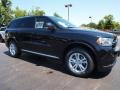 2012 Brilliant Black Crystal Pearl Dodge Durango Crew AWD  photo #2