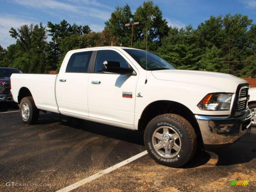 2012 Ram 2500 HD Big Horn Crew Cab 4x4 - Bright White / Dark Slate/Medium Graystone photo #2