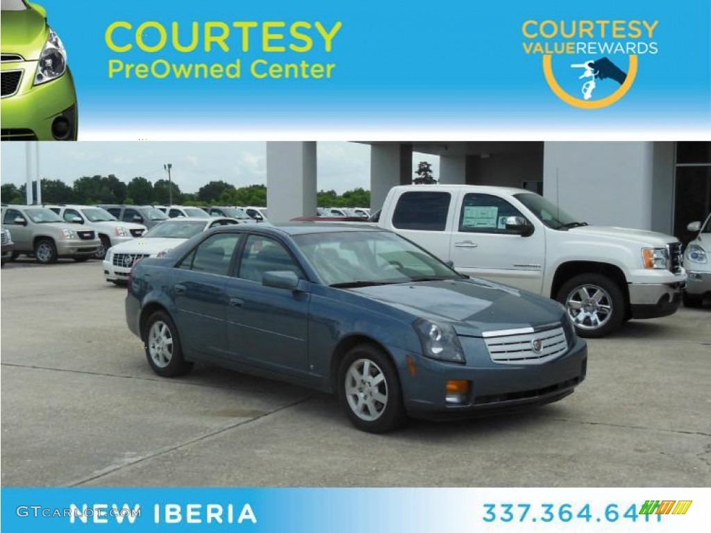 2006 CTS Sedan - Stealth Gray / Light Gray/Ebony photo #1