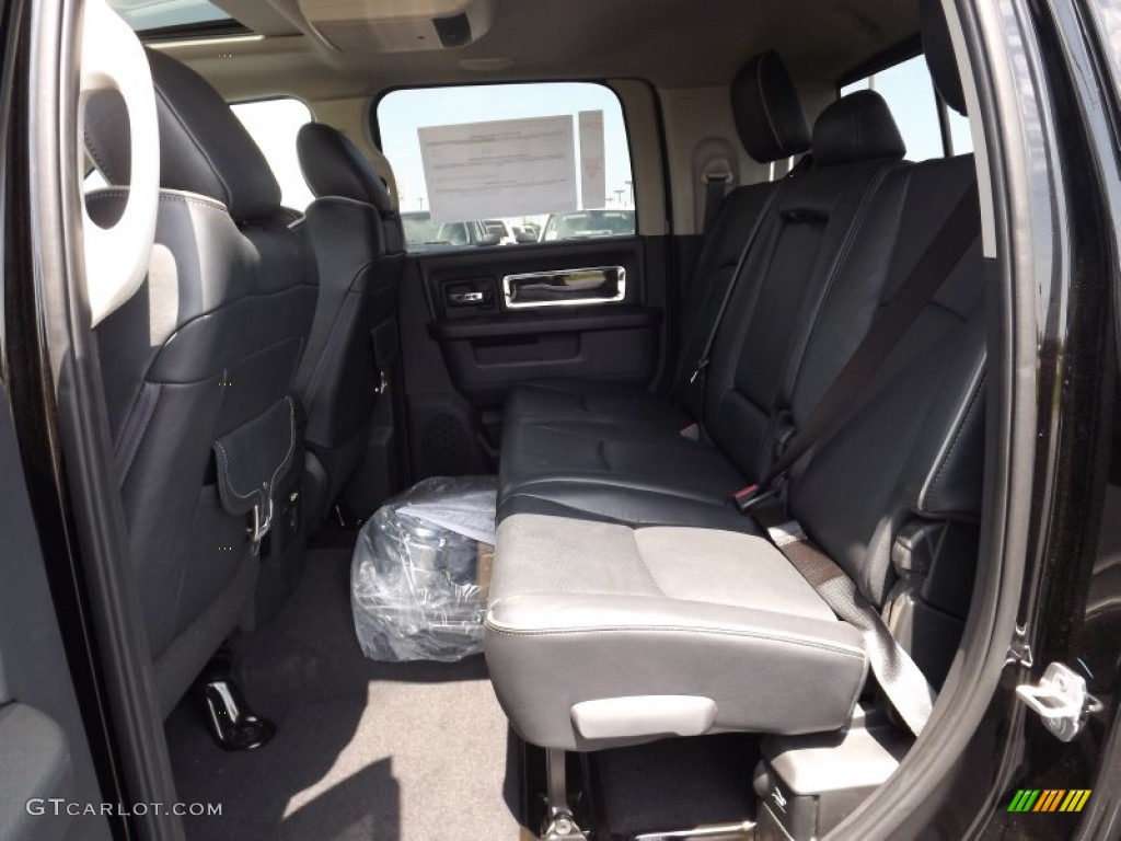2012 Dodge Ram 3500 HD Laramie Longhorn Mega Cab 4x4 Interior Color Photos