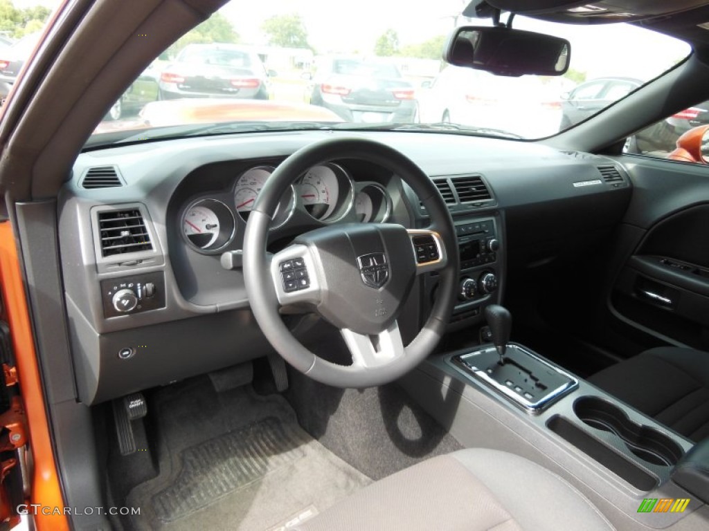 Dark Slate Gray Interior 2011 Dodge Challenger R/T Photo #68855384