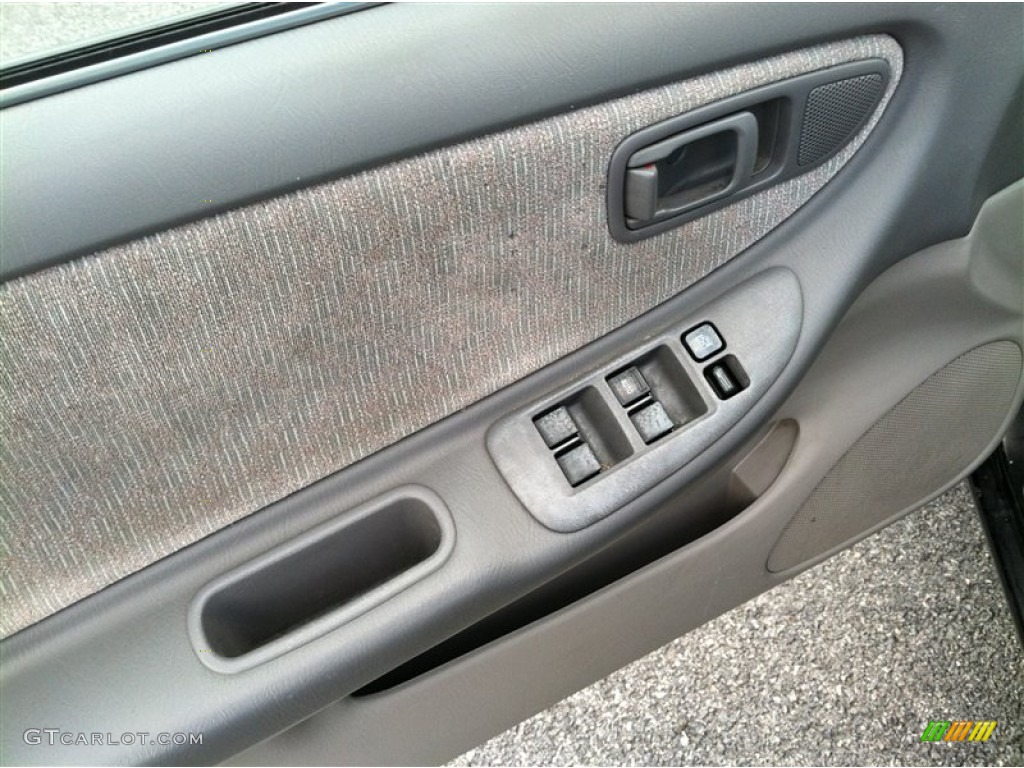 2000 Altima GXE - Super Black / Dusk Gray photo #9