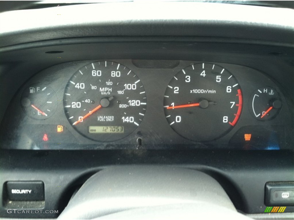2000 Altima GXE - Super Black / Dusk Gray photo #13