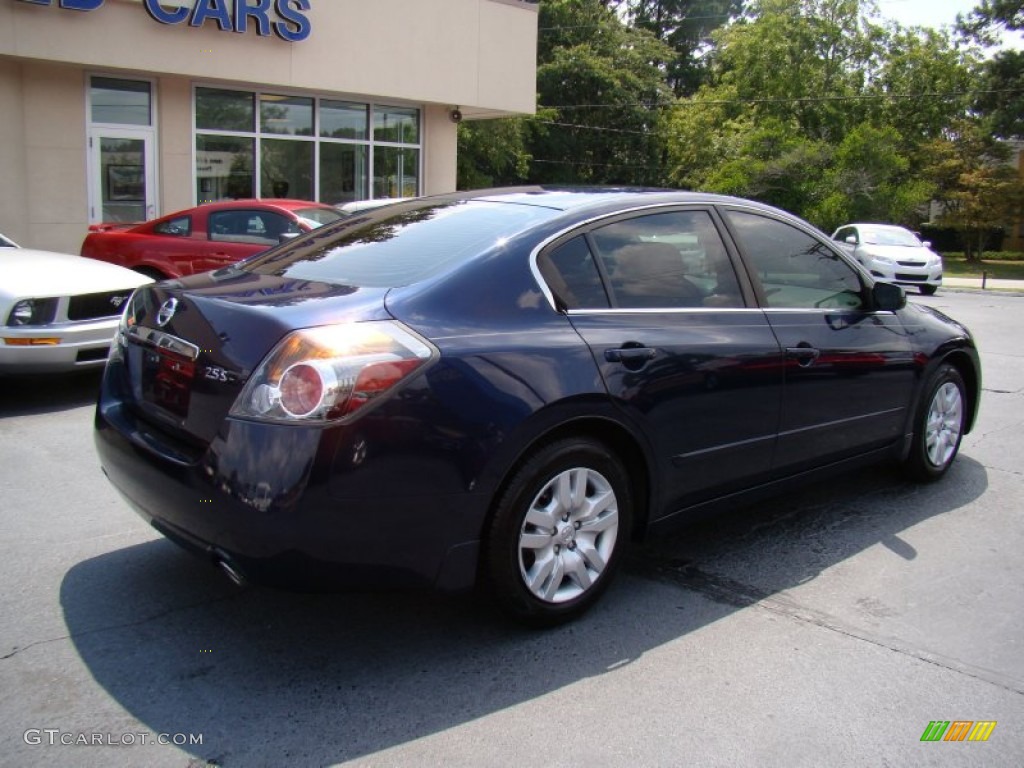 2009 Altima 2.5 S - Navy Blue Metallic / Charcoal photo #8