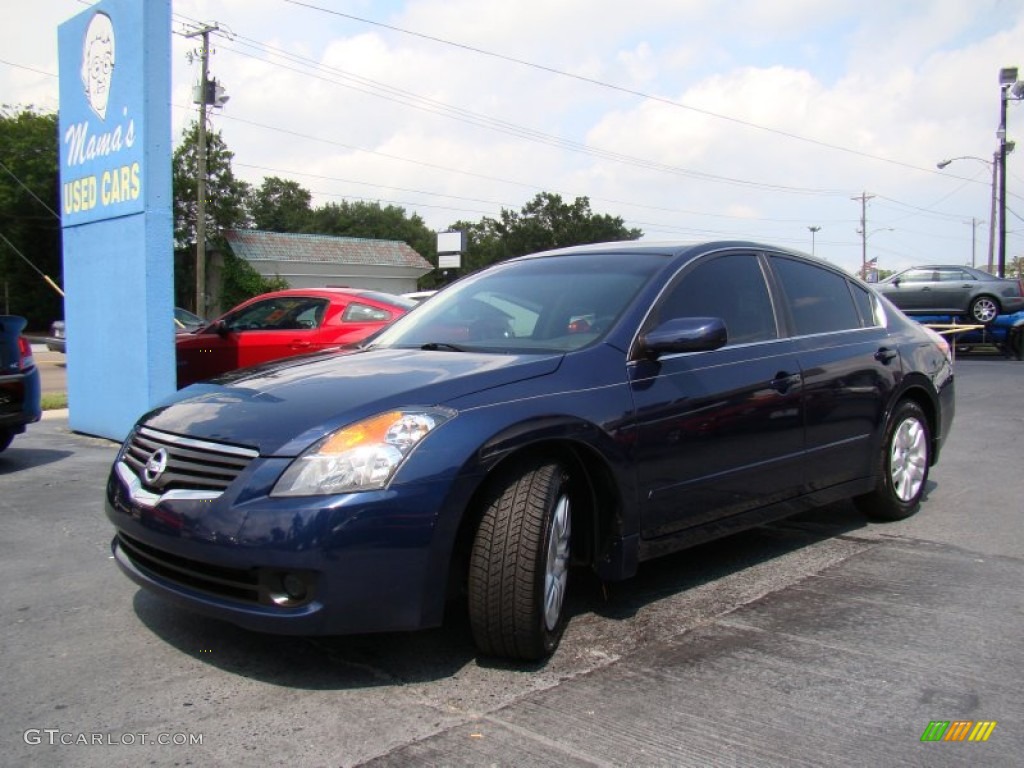 2009 Altima 2.5 S - Navy Blue Metallic / Charcoal photo #28