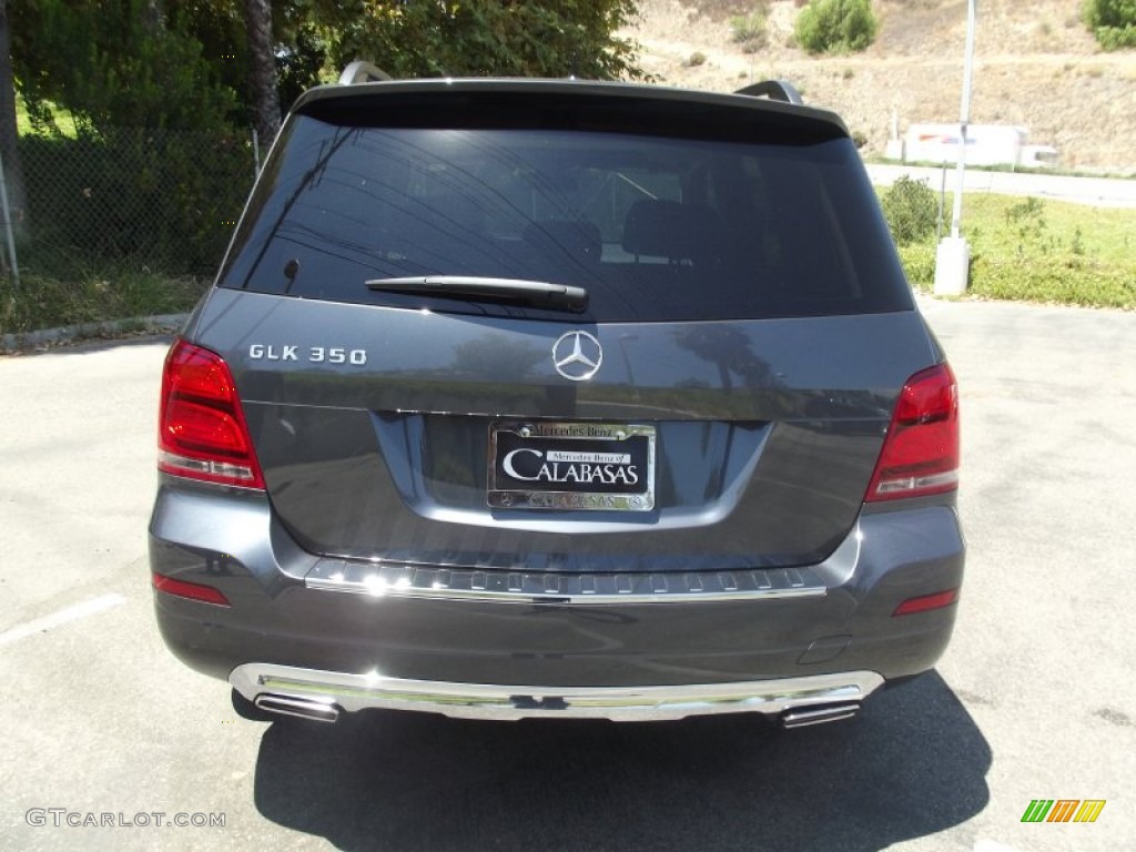 2013 GLK 350 - Steel Grey Metallic / Black photo #9