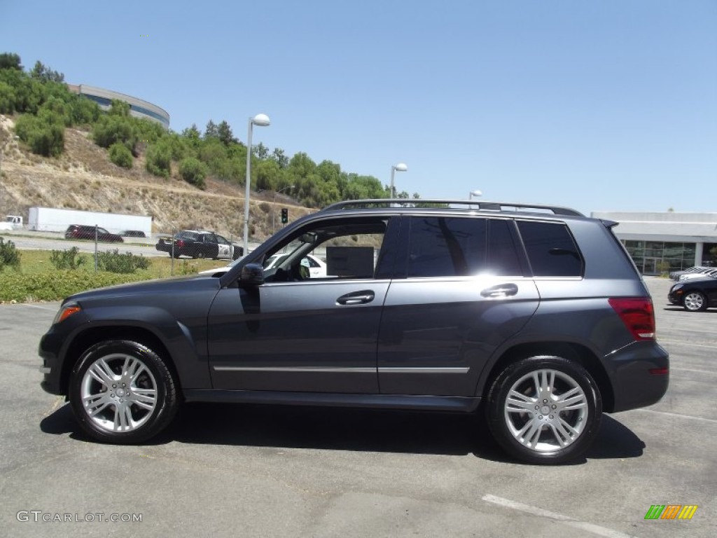 2013 GLK 350 - Steel Grey Metallic / Black photo #10