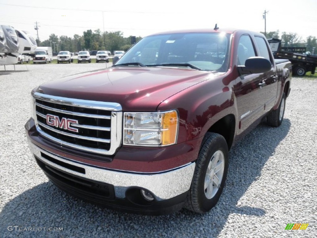 2013 Sierra 1500 XFE Crew Cab - Sonoma Red Metallic / Ebony photo #3