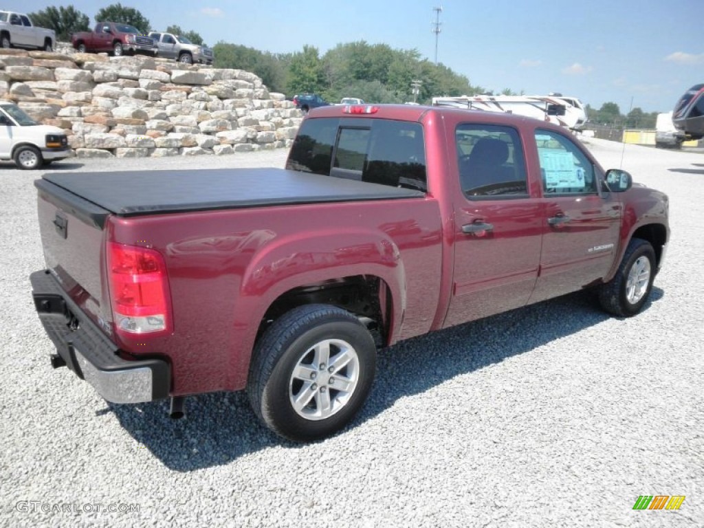 2013 Sierra 1500 XFE Crew Cab - Sonoma Red Metallic / Ebony photo #21