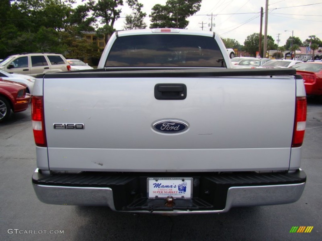 2005 F150 XLT SuperCab - Silver Metallic / Medium Flint Grey photo #7