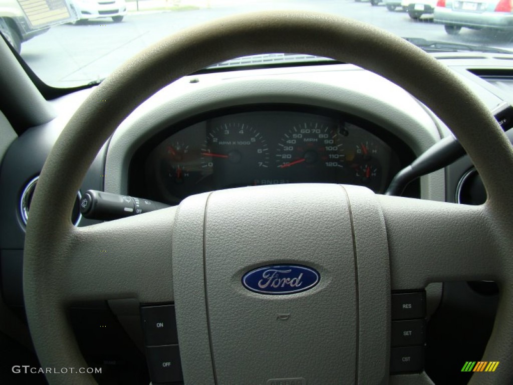 2005 F150 XLT SuperCab - Silver Metallic / Medium Flint Grey photo #16
