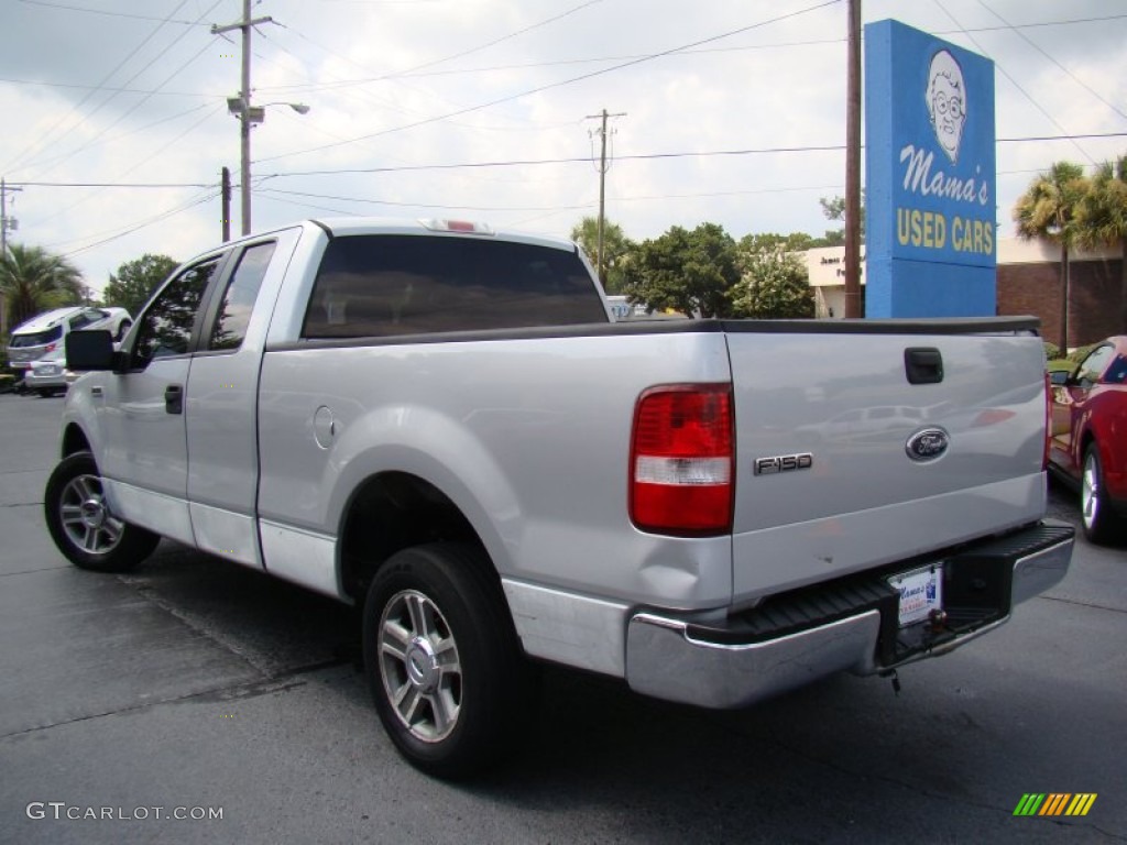 2005 F150 XLT SuperCab - Silver Metallic / Medium Flint Grey photo #25