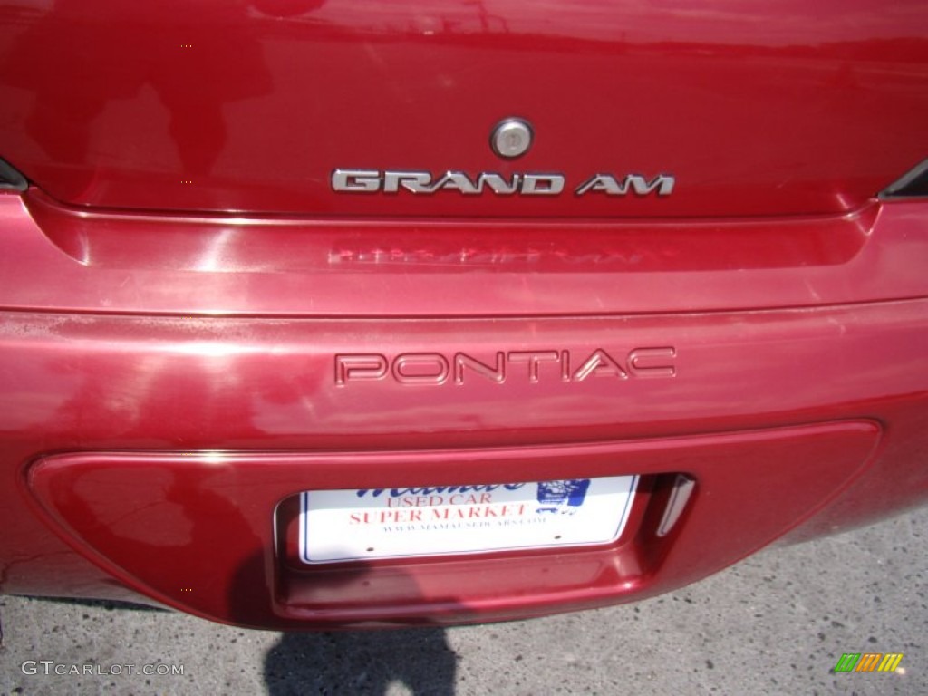 2005 Grand Am SE Sedan - Sport Red Metallic / Dark Pewter photo #30
