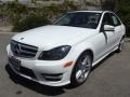 Polar White 2013 Mercedes-Benz C 250 Sport Exterior