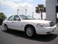 2010 Vibrant White Mercury Grand Marquis LS Ultimate Edition  photo #2