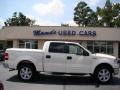 2007 White Sand Tri-Coat Ford F150 Lariat SuperCrew 4x4  photo #1