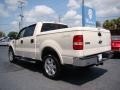 2007 White Sand Tri-Coat Ford F150 Lariat SuperCrew 4x4  photo #6