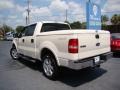 2007 White Sand Tri-Coat Ford F150 Lariat SuperCrew 4x4  photo #31