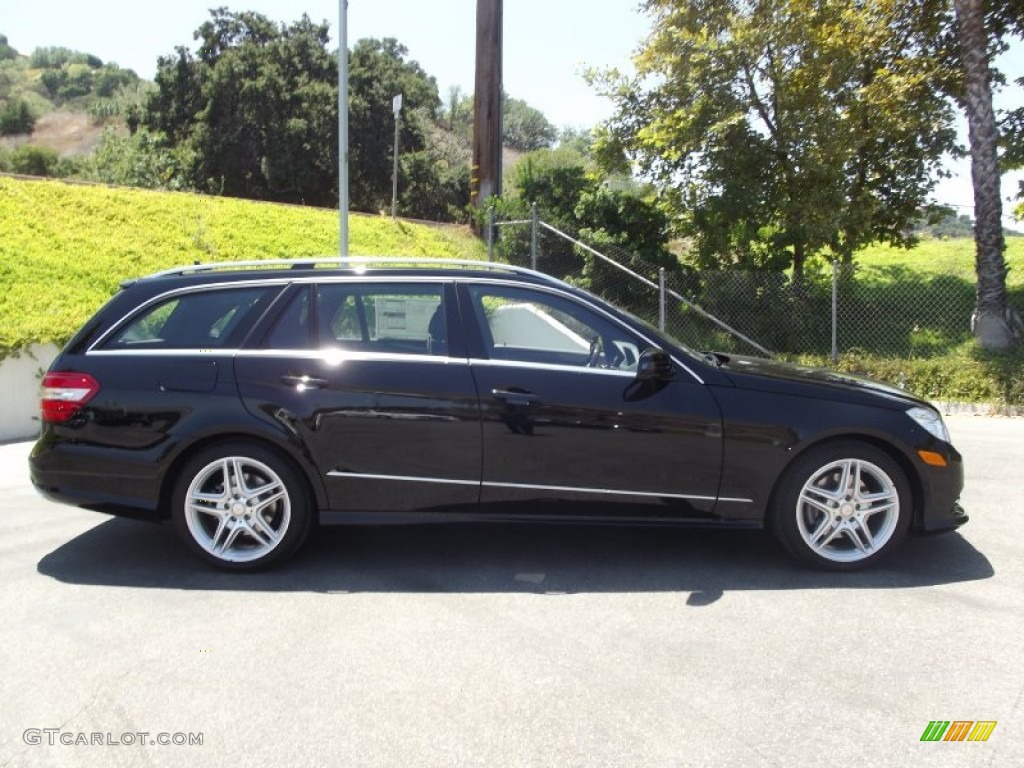 Black 2013 Mercedes-Benz E 350 4Matic Wagon Exterior Photo #68858973