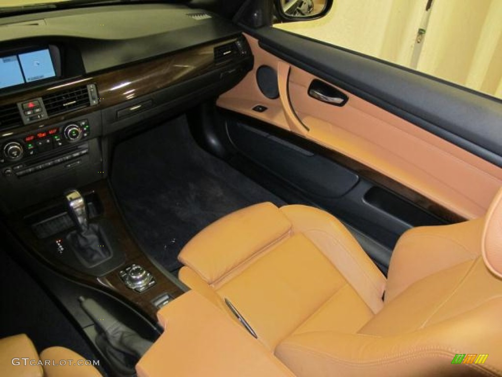 2010 3 Series 335i Convertible - Black Sapphire Metallic / Saddle Brown Dakota Leather photo #18