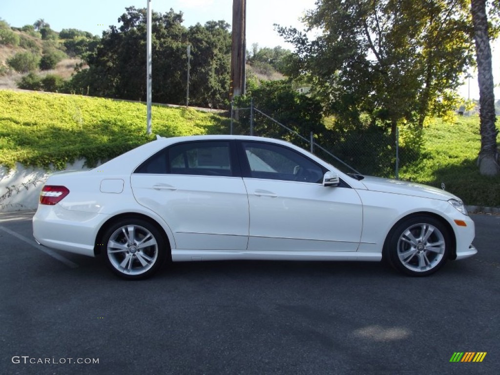 Polar White 2013 Mercedes-Benz E 350 Sedan Exterior Photo #68859492