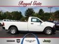 2012 Bright White Dodge Ram 1500 ST Regular Cab  photo #1