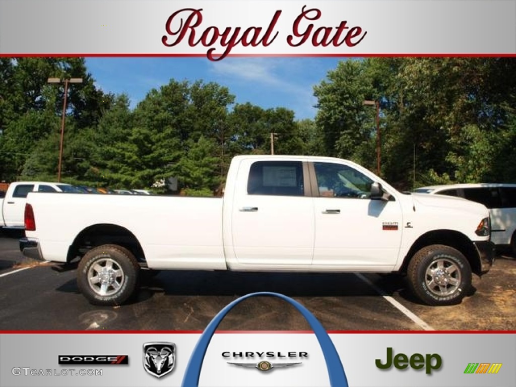 2012 Ram 2500 HD Big Horn Crew Cab 4x4 - Bright White / Dark Slate/Medium Graystone photo #1