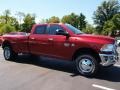 2012 Deep Cherry Red Crystal Pearl Dodge Ram 3500 HD Big Horn Crew Cab 4x4 Dually  photo #2