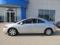 2007 Alabaster Silver Metallic Honda Civic LX Coupe  photo #2