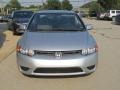 2007 Alabaster Silver Metallic Honda Civic LX Coupe  photo #7