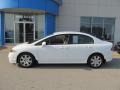 Taffeta White - Civic LX Sedan Photo No. 2
